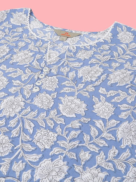 Women printed Rayon top