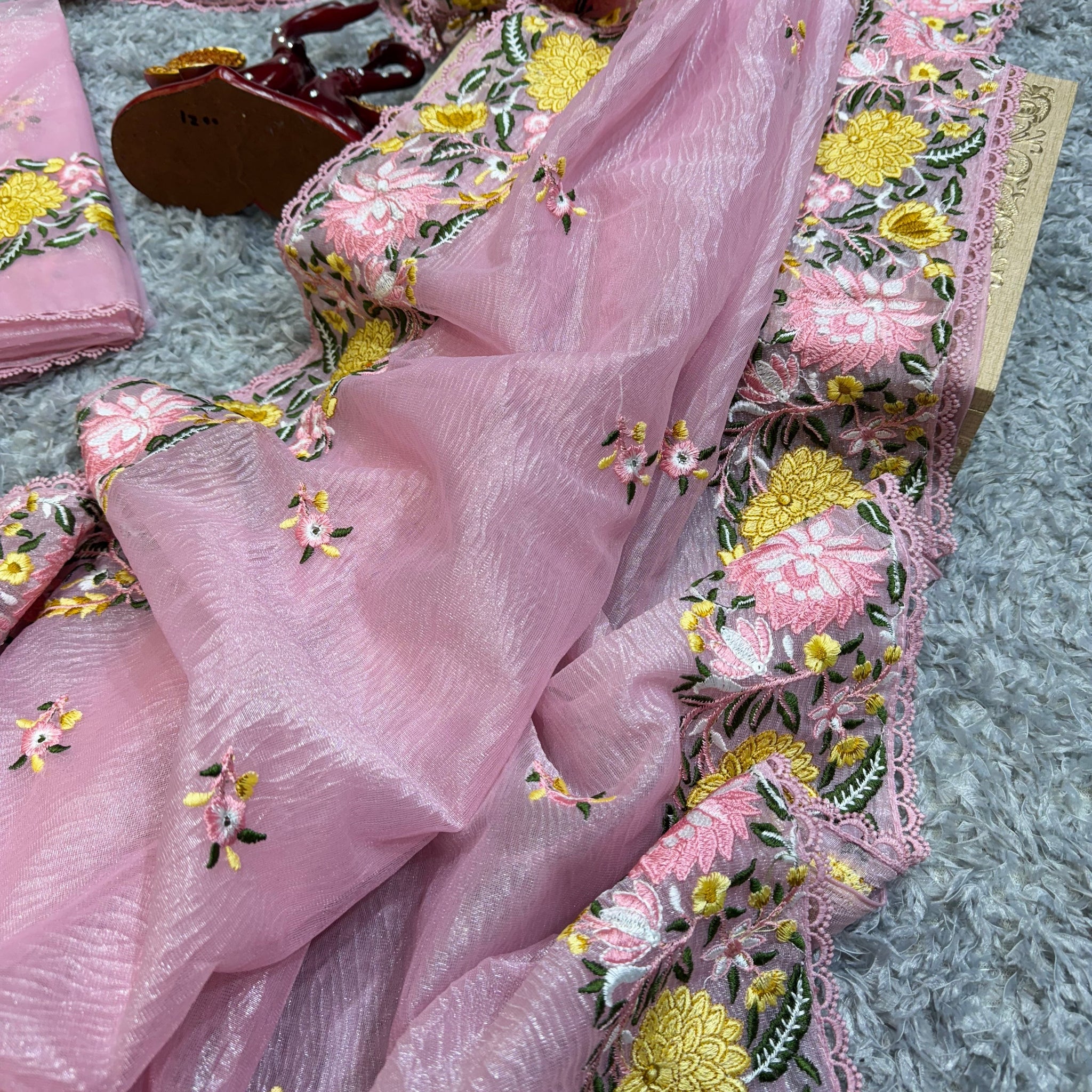 Exclusive Banarasi Crush Designer Saree