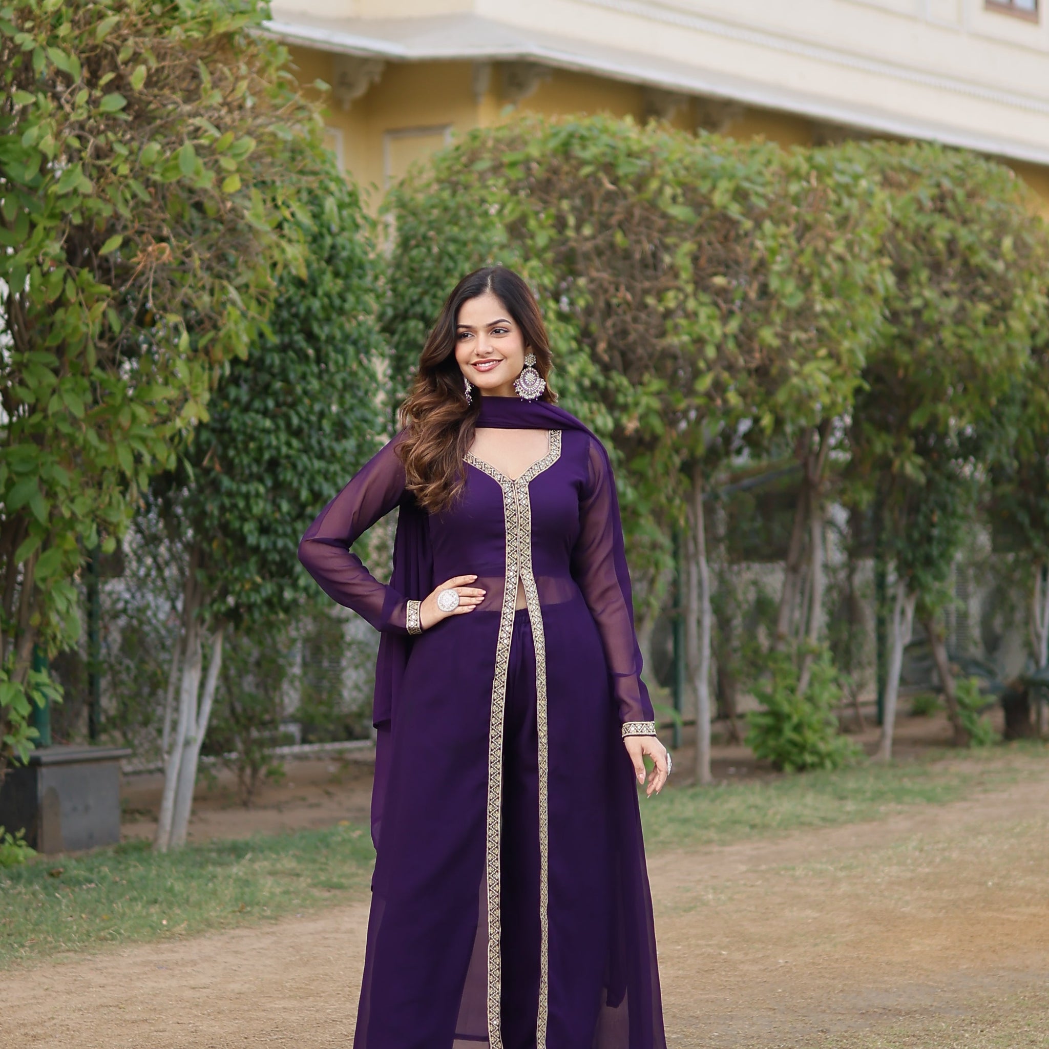 PREMIUM READYMADE KURTI WITH PANT & DUPATTA SET