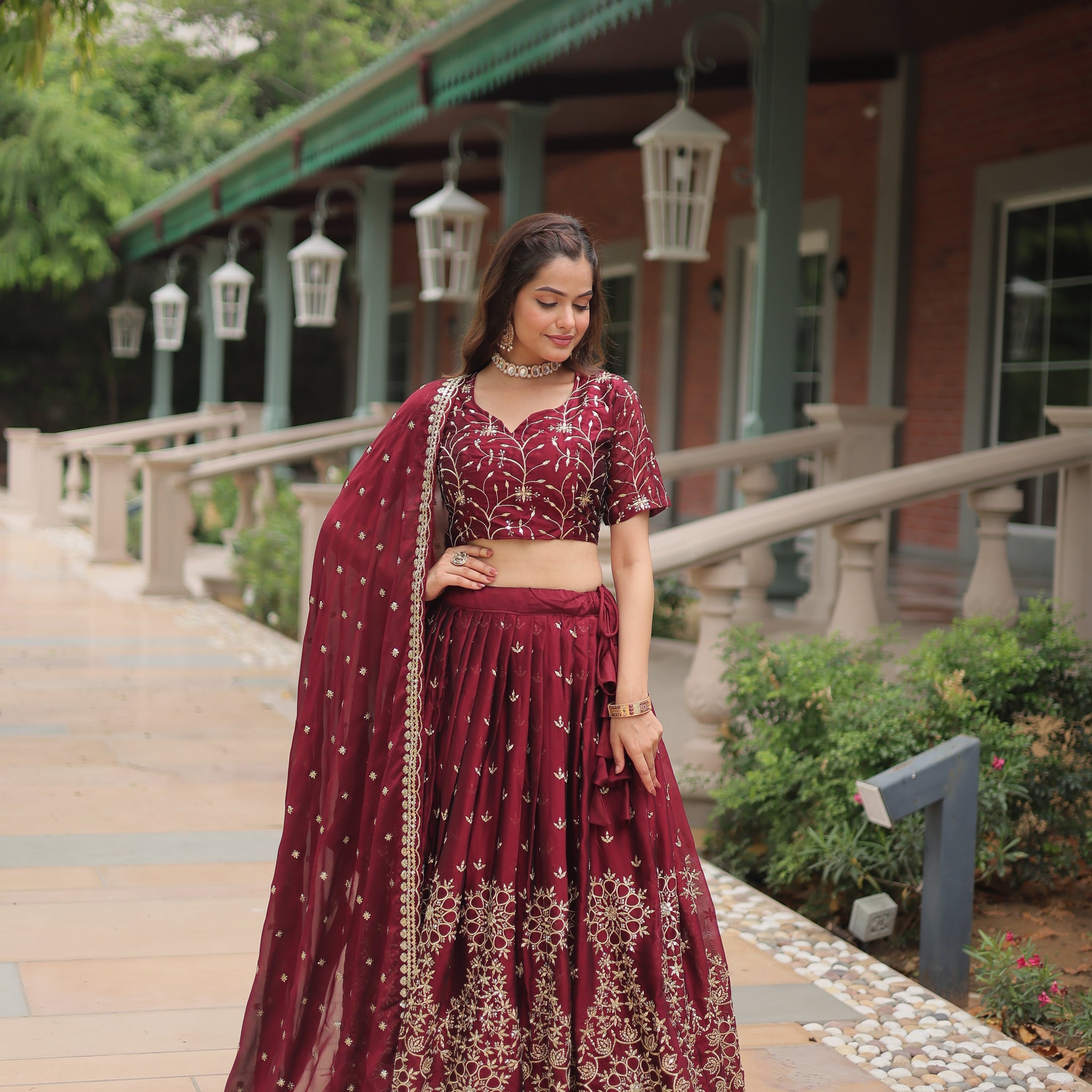 Beautiful Designer Full Stitched Lehenga