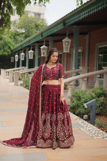 Beautiful Designer Full Stitched Lehenga