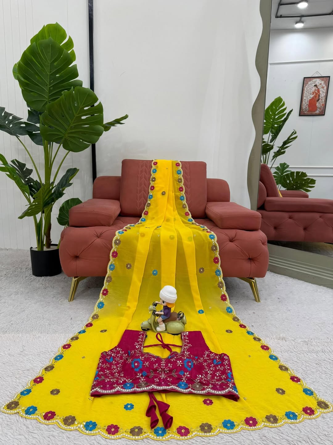 Designer Embroidered Lehenga Choli Set for Women | Party & Festive Wear