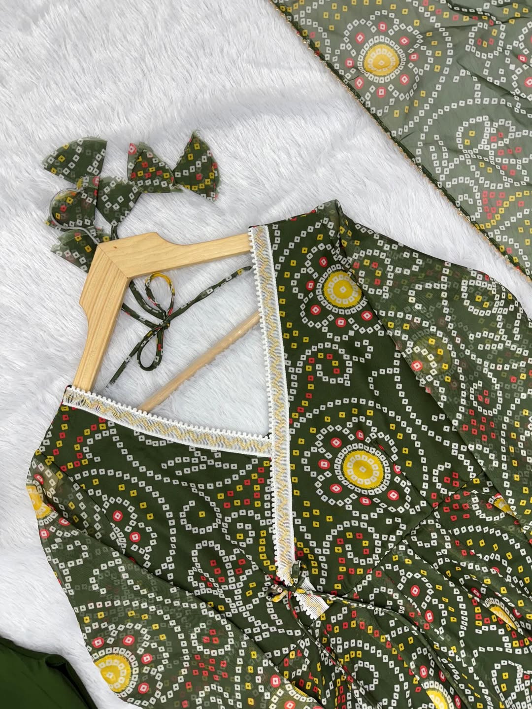 Printed Anarkali Gown with Dupatta for Women – Elegant Festive & Party Wear