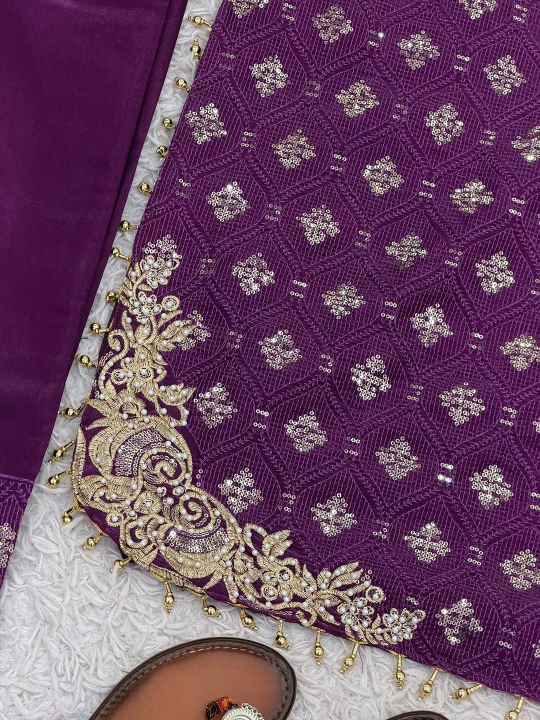 Designer Kurta Pant Set with Mirror Work & Dupatta | Festive Party Wear Ethnic Outfit for Women