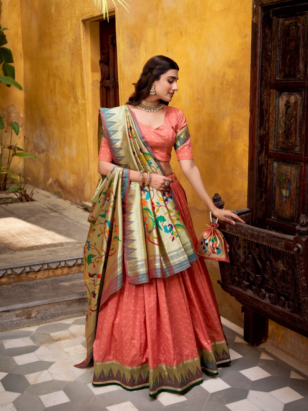 Premium Printed Lehenga Choli Set with Dupatta | Festive & Wedding Wear Ethnic Outfit