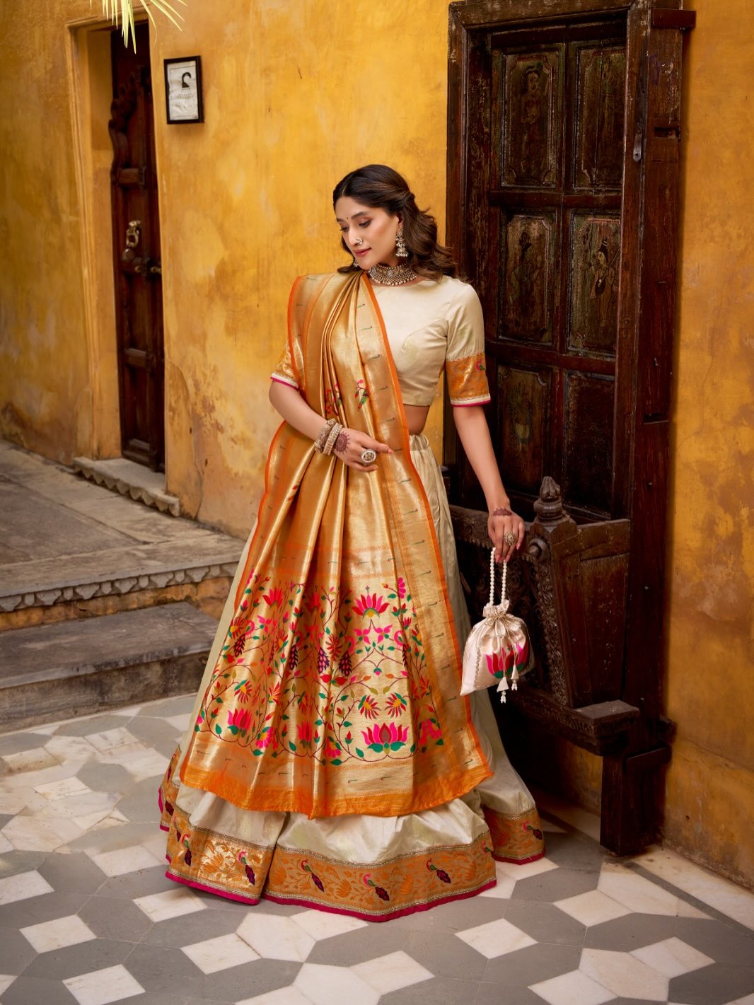 Premium Printed Lehenga Choli Set with Dupatta | Festive & Wedding Wear Ethnic Outfit