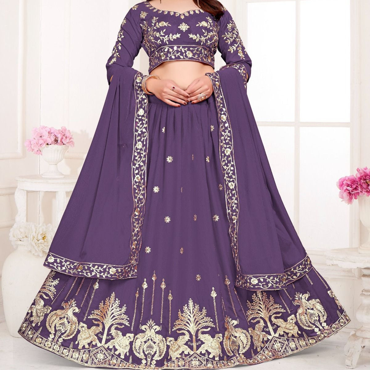 Embroidered Chinnon Silk, Kurta Palazzo Set, Pakistani Salwar Kameez, Eid wear Salwar Kameez set, Designer Kurta Pant set