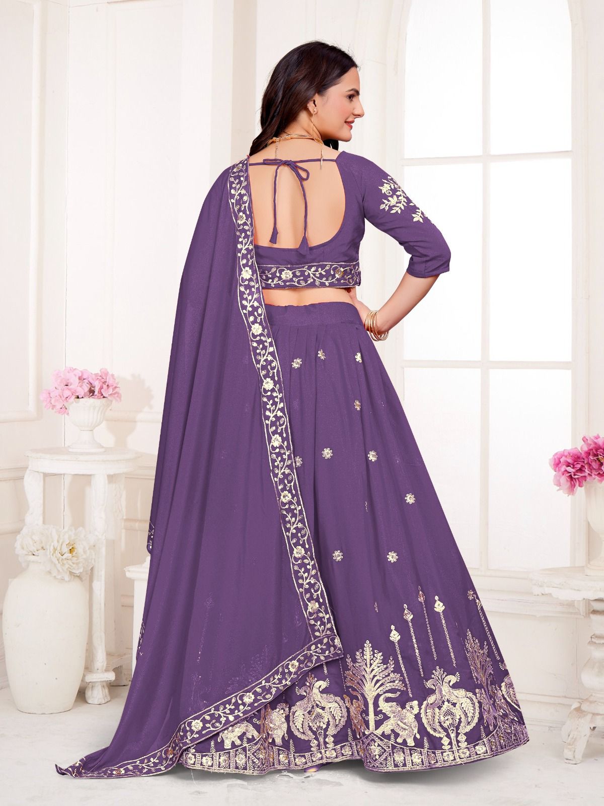 Embroidered Chinnon Silk, Kurta Palazzo Set, Pakistani Salwar Kameez, Eid wear Salwar Kameez set, Designer Kurta Pant set