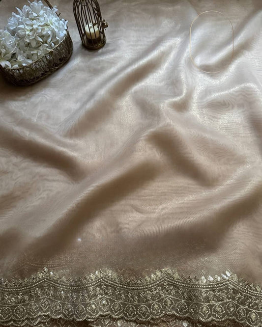 Exclusive Designer Sequins Saree