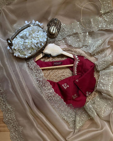 Exclusive Designer Sequins Saree