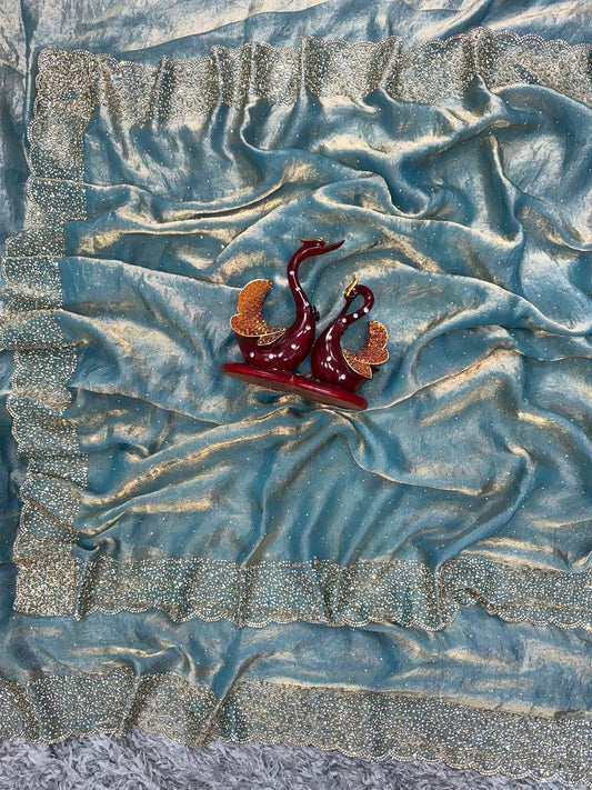 Beautiful Space Silk Saree