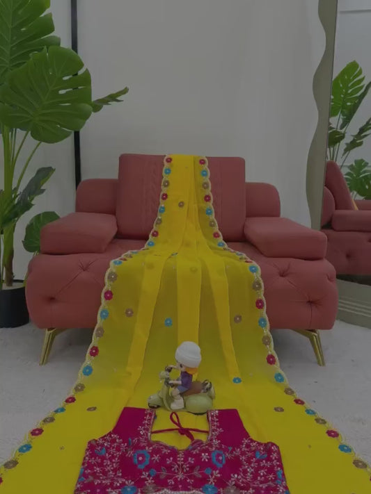 Designer Embroidered Lehenga Choli Set for Women | Party & Festive Wear